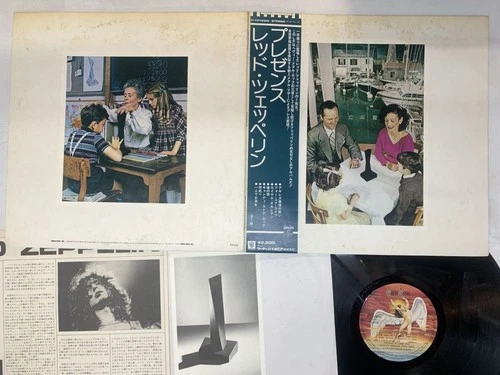 Led Zeppelin Presence Japan LP OBI [74754ER]