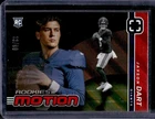 2025 Panini PhotoGenic Jaxson Dart Rookies In Motion Red Rookie RC #/99 Giants