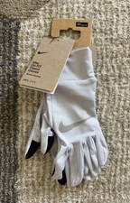 Women’s Nike Running Dri-Fit Fleece Gloves Grey Sz XS/S NWT