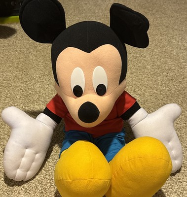 Jumbo VTG WORKING Disney TALK and TICKLE MICKEY MOUSE Mattel Toy