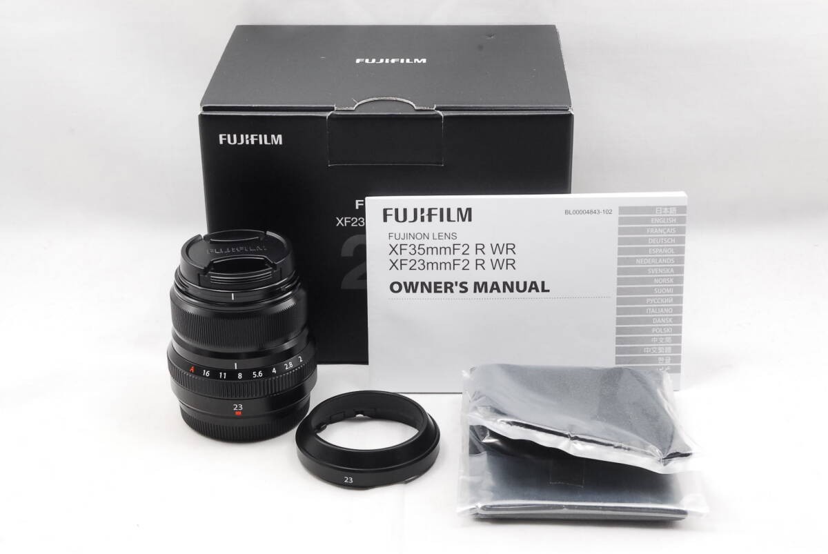 Fujifilm Fujinon XF 23mm F/2 R WR