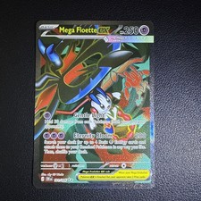 Mega Floette EX Full Art Holo Chaos Rising 101/086 English Ultra Rare