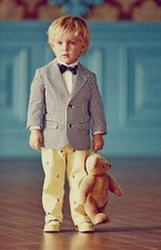 Janie and Jack gingham seersucker blazer size 6 At the shore collection