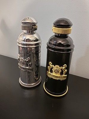 Black Muscs & Silver Ombré By Alexandre. J Both 3.4 FL OZ