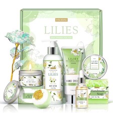 Gifts for Women, Birthday Gifts for Women, Bath and Body Gifts Set, Lilies Self 