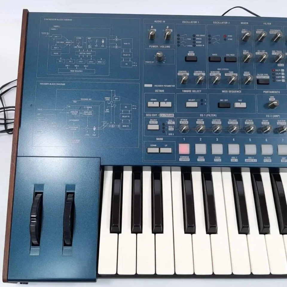 KORG MS2000 Virtual Analog Modeling Synthesizer w/ power supply USED from JAPAN - Image 2 of 4