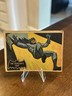 1966 Topps Batman Black Bat Logo #16 The Penguin's Trap