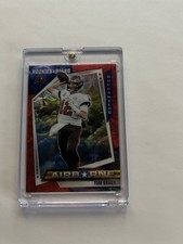 2021 Panini Rookies & Stars - Airborne Tom Brady #AB-1 Red Scope Prizm