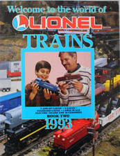 Lionel Trains 1993 Book 2, 52 Pages, O-O27 Lionel-S AF No pricing