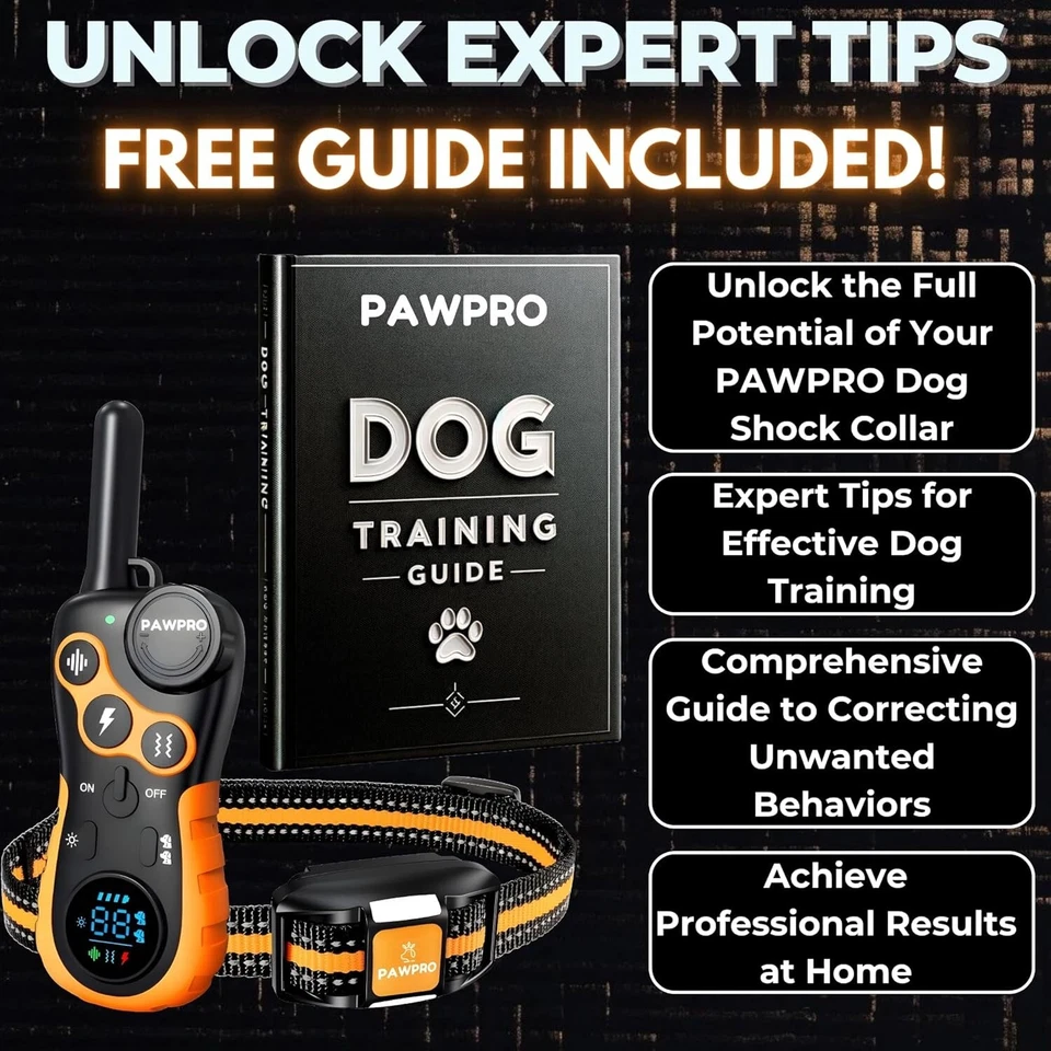 Dog Shock Collar with Remote, Unmatched 4-Mile Range,124 Training Levels 4 Modes - Image 4 of 4