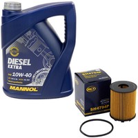 MotoröL Set 10W40 5 Liter + ÖLfilter SH 4794 P FüR Suzuki Swift III