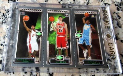 LEBRON JAMES Carmelo Anthony 2003 Topps Matrix Rookie Card RC