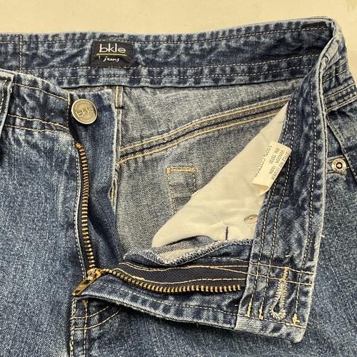 Vintage Bkle Rachael Bootcut Jeans Women Size 25 Blue Raw Hippie Boho Cowboy Y2K - Picture 8 of 11