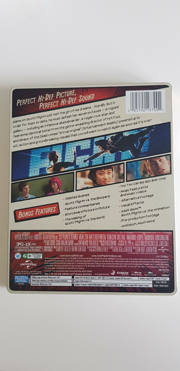 SCOTT PILGRIM VS. THE WORLD - LIMITED STEELBOOK EDITION - BLU-RAY