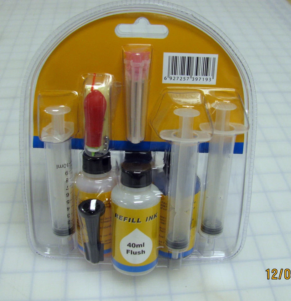 16/Case Universal Tricolor Refill Ink Kit for HP Canon Epson Cartridge Wholesale - Image 2 of 3