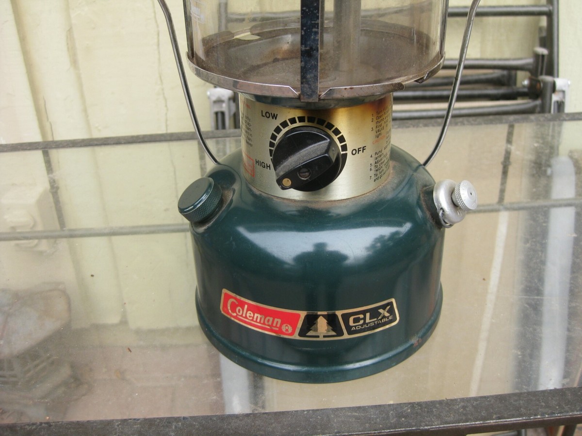 VINTAGE 3/84 COLEMAN LANTERN CLX 290 DOUBLE MANTLE | eBay