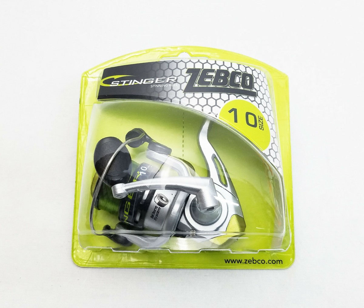 6ea ZEBCO STINGER SIZE 10 SPINNING CRAPPIE POLE REELS SSP-10, SET