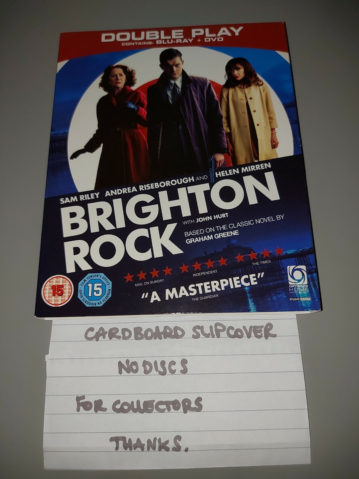 Brighton Rock - (Blu-ray) - Cardboard slipcover only