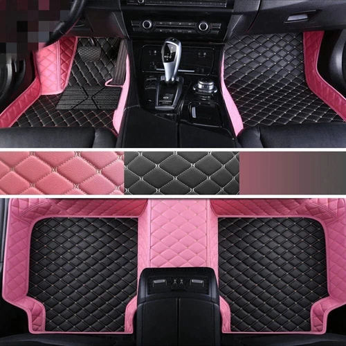 Alfombrillas coche cuero impermeables de lujo para Peugeot 5008, 508 forro automático - Imagen 41 de 44