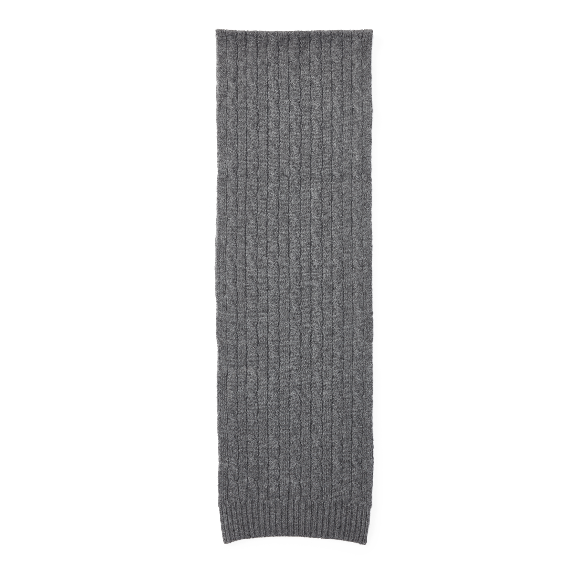 送料関税込☆LAUREN RALPH LAUREN Crest-Patch Cable-Knit Scarf Crest-Patch Cable-Knit Scarf