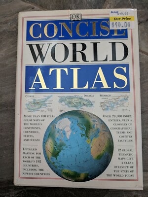 DK Concise World Atlas 1997 First American Edition | eBay