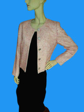 NEU Top Jacke Gr. 36 Tracht Janker für Dirnd Boucle  rosa Gambos Moden