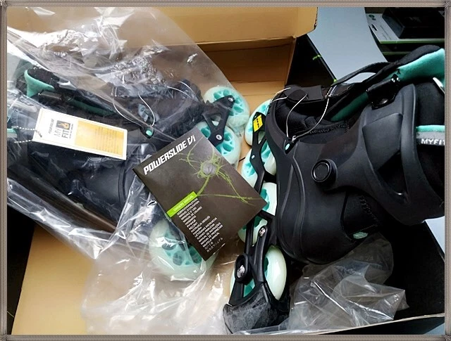 Powerslide Inline-Skate VI Flyte Inliner Gr.41 Profi-Inlineskates 500071 - Bild 3 von 3