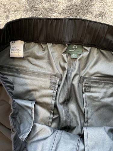 Adriano Goldschmied AG Green Label Men's Golf Rain Pants Size XL 31” Inseam - Picture 4 of 12