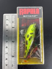Rapala Lime Frog Skitter Pop SP-5 LF 5cm 7g - See Notes