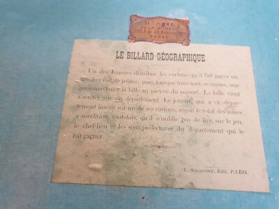 JEUX ANCIENS : Billard de table Billard à bouchon EUR 74,90