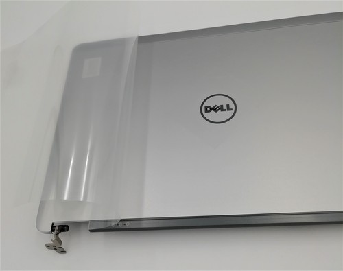 Nowa oryginalna tylna pokrywa ekranu LCD + zawiasy srebrne NT Dell Latitude E7440 | F9Y55 - Zdjęcie 4 z 11