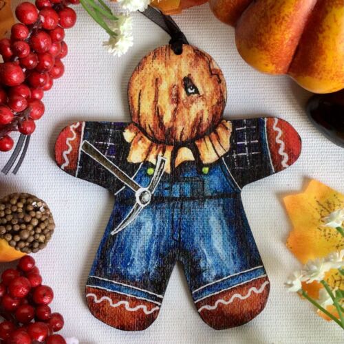 Jason Voorhees Friday 13th Halloween Horror Gingerbread Man Christmas decoration - Picture 1 of 4