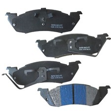 Disc Brake Pad Set-Premium Semi-Metallic Bend...