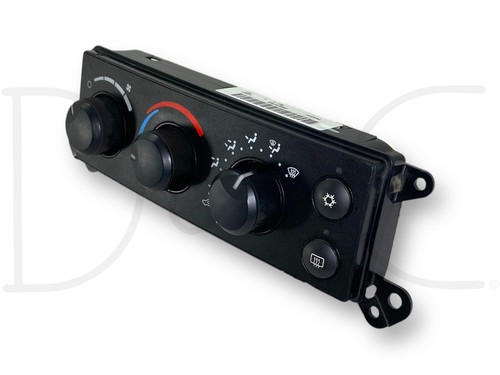 06-09 Dodge Ram 3500 HVAC Heater A/C Temp Climate Control Switch Panel *Blem* - Picture 2 of 10