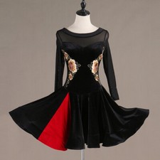 Latin Ballroom Competitio  n Dance Dress Modern Waltz Tango Standard Dress F423
