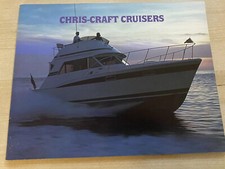Chris Craft 1980 Cruiser (comandante / Catalina ecc) brochure / catalogo