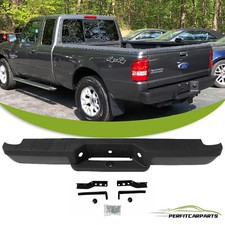 Black Rear Step Bumper For 1993-2011 Ford Ranger Steel Black Assembly Fleetside Black Rear Step Bumper For 1993-2011 Ford Ranger Steel Black Assembly Fleetside