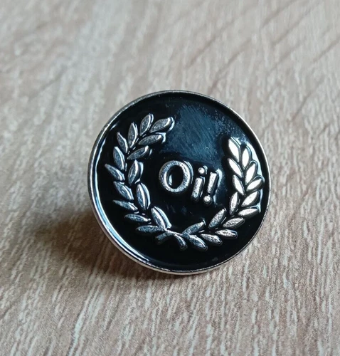 JOB LOT -TROJAN SKINHEAD OI! SKA 2TONE RUDE BOY/GIRL-METAL BADGE / PIN-BRAND NEW