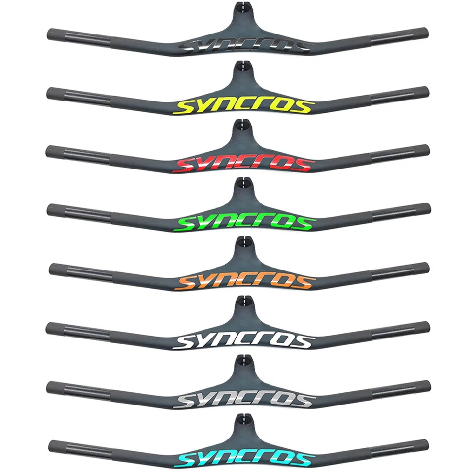 Manillar integrado FRASER IC SL XC fibra de carbono MTB -17° grado 28,6 mm abrazadera Foto 2 de 4