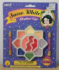 Vtg Rubie's Storybook Snow White Princess Make-up Halloween Costume    (B15)