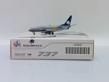 Aeromexico B737-700 Reg: N784XA "GO VISA" JC Wings 1:400 Diecast XX40028 (HK)
