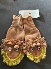 New Stella McCartney Gloves Mittens Lion Cute Adorable Medium Little Girls