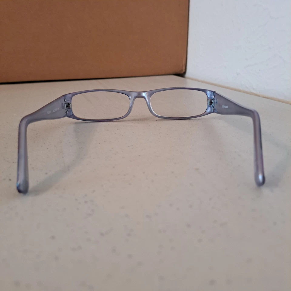 Gafas de lectura Foster Grant +1,50 Suzanna TG0910 negro púrpura ovalado R-62 Foto 3 de 4