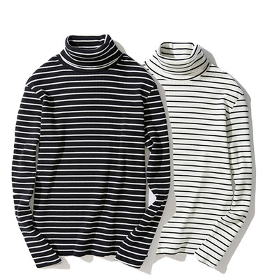 Long Sleeve Turtle Neck Blouse Casual 