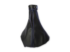 Schaltmanschette Fur Alfa Romeo Mito 2008-2018 Leder Naht Blau