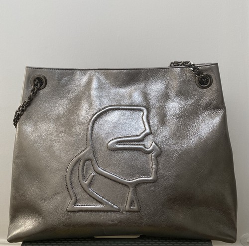 KARL LAGERFELD K/Pebble Large Tote Bag: RRP £265:- Pls Read Desc - Picture 6 of 17