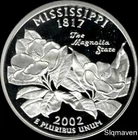 2002-S 50 State Quarters Mississippi Proof — photo from another recent sale