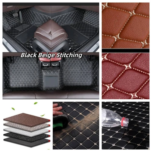 Car Floor Mats Fit Tesla All Models Cargo Liners Waterproof Custom Carpets Mats - Imagen 11 de 38
