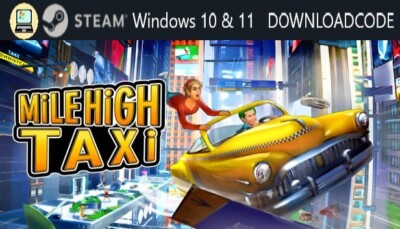 NEU PC Computer Spiel Mile High Taxi für Windows 10 11 STEAM Download Code Key