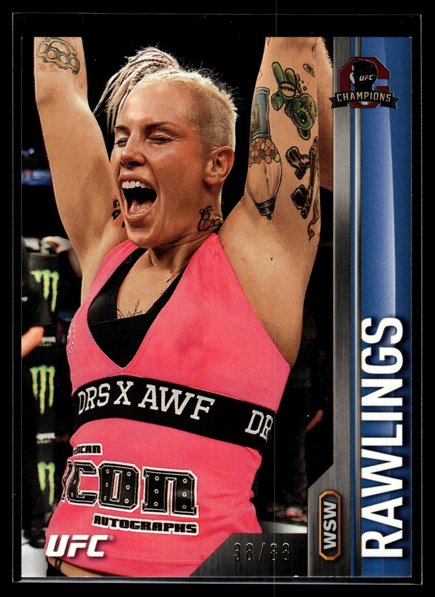 ベック　　　ローリングス Bec Rawlings 2015 Topps UFC Champions Blue Card /88 #162 | eBay